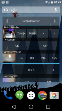 Raum Widget